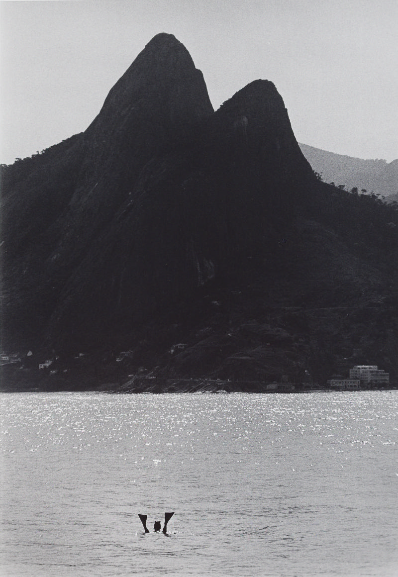 Rio Mountains and Bather