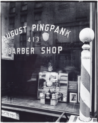 August Pingpank Barber Shop, New York, NY
