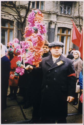 Untitled (Man with wreath) from the Red Series