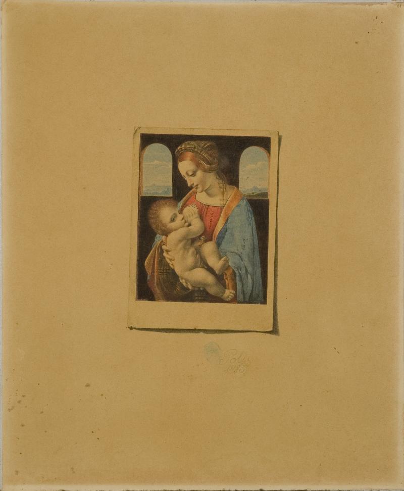 Little Postcard da Vinci's "Madonna Lita"