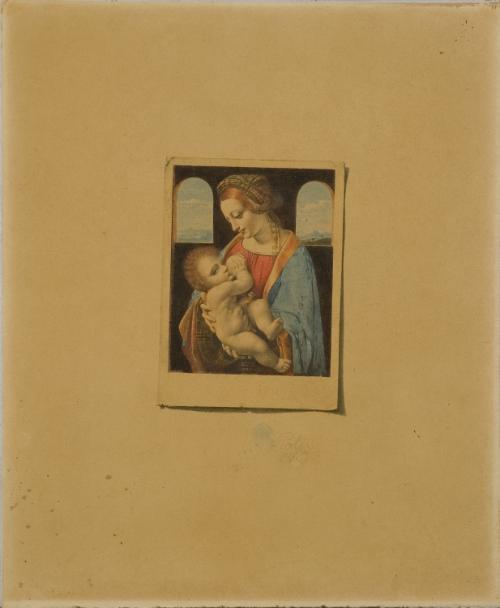 Little Postcard da Vinci's "Madonna Lita"