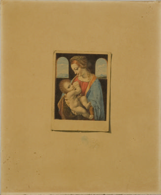 Little Postcard da Vinci's "Madonna Lita"