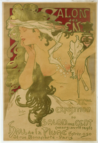 Poster for the Twentieth Exhibition of the Salon des Cent