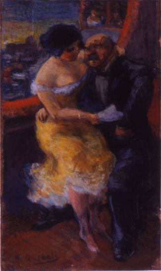 (Couple at the Theatre)