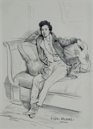 Portrait of Alexandre Dumas