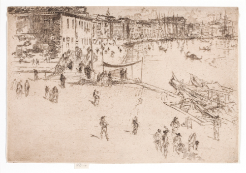 Riva, No. 2 from the series A Set of Twenty-Six Etchings (the Second Venice Set)