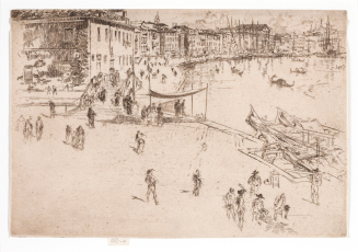 Riva, No. 2 from the series A Set of Twenty-Six Etchings (the Second Venice Set)