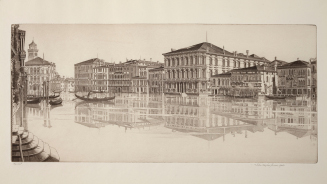 Venetian Mirror - The Grand Canal, Venice from the Italian Series