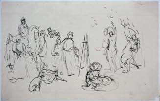 Study for Reunion of Friends at Bougueil