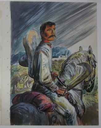 Emiliano Zapata, Illustration Design for The Mexican Story