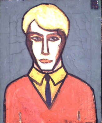 (Portrait of the art collector Sorokin)