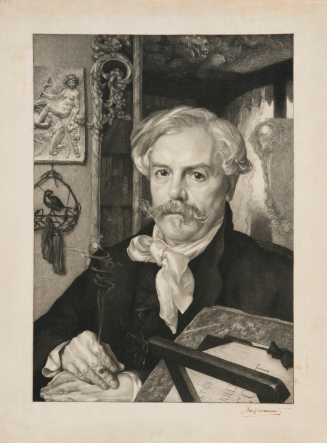 Portrait of Edmond de Goncourt