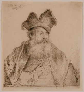 Old Man with a Divided Fur Cap