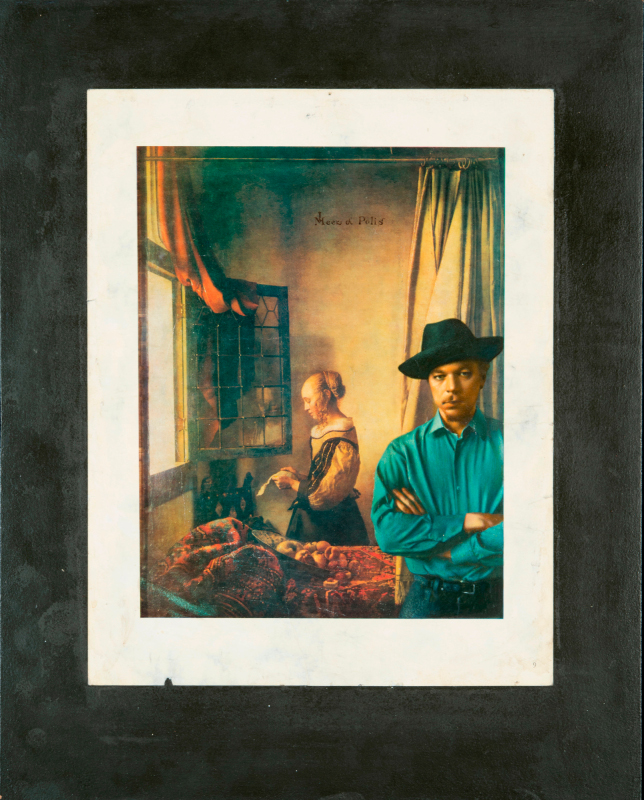 Self-Portrait in Vermeer Painting – Works – Zimmerli Art Museum