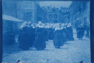 Breton Women in Street