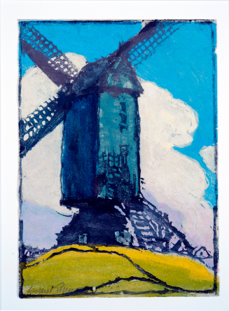 Blue Windmill