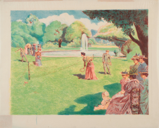 (Lawn Tennis) from L'Album d'estampes originales de la Galerie Vollard