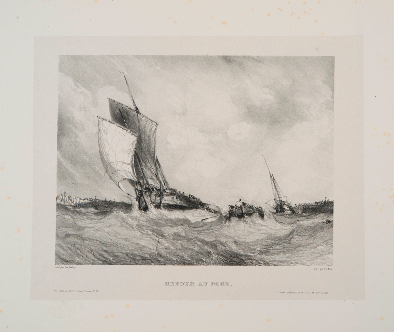 Retour au Port from the series Six Marines (Six Seascapes)