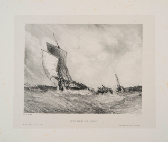 Retour au Port from the series Six Marines (Six Seascapes)