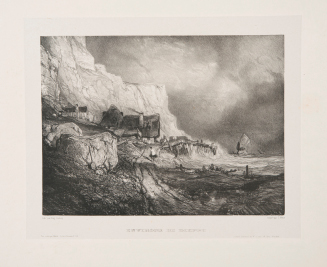 Environs de Dieppe from the series Six Marines (Six Seascapes)