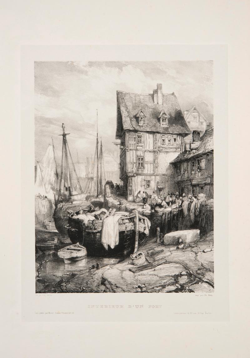 Intérieur D'un Port from the series Six Marines (Six Seascapes)