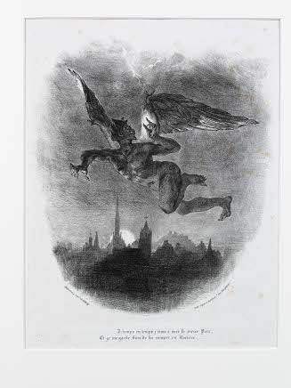 Mephistopheles in the Sky from the series Goethe's Faust