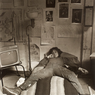 Joan in her Mulberry Street studio