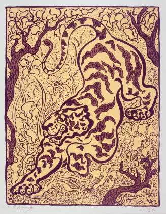 Tigre dans les Jungles from L'Estampe Originale