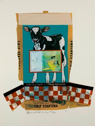 Calf from the series Chow Bag