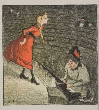 "Permutantes" par Lucien Descaves, cover for Gil Blas Illustré, November 13, 1896, no. 46