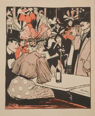 "Une réputation" par Henry Caen, cover for Gil Blas Illustré, May 5, 1895, no. 18
