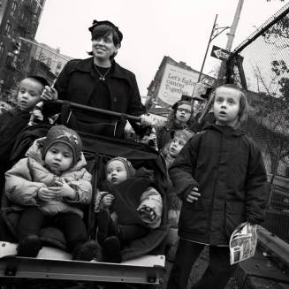 Woman with Children - Williamsburg, Brooklyn