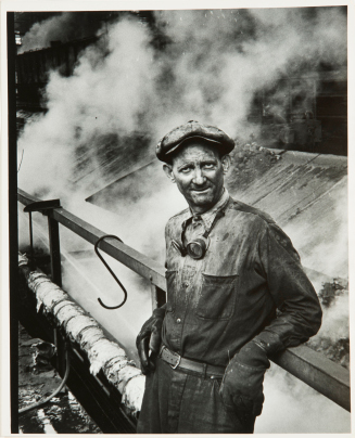 Untitled (Refinery worker) from the series Taft and Ohio