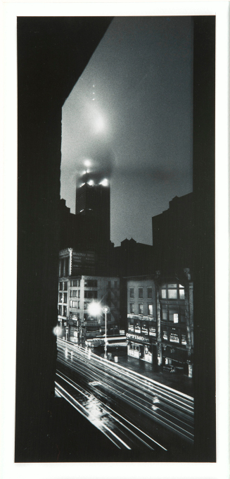 Untitled (City street at night)
