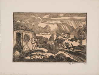 Landscape, Santo Domingo (Plate No. 1)