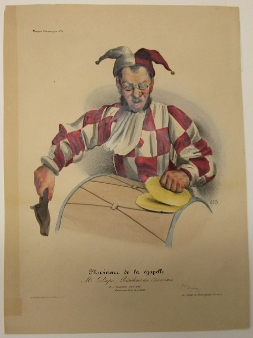 Musiciens de la chapelle: Mr. Dupé, Président du Charivari