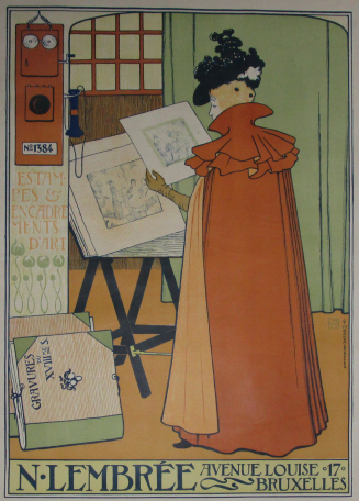 Poster for N. Lembrée Gallery