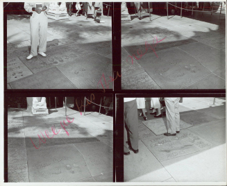 Footprints in the Sands at Grauman's