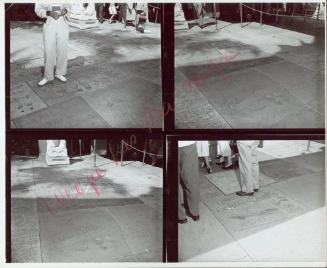 Footprints in the Sands at Grauman's