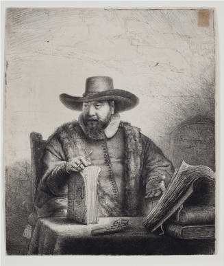 Portrait of Cornelis Claesz. Anslo