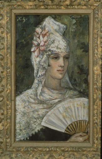 (Spanish Woman with a Fan)