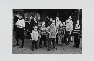 Kids on Street Corner, Lee Avenue, Brooklyn, NY