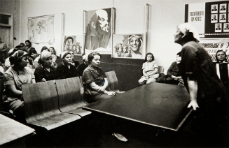 Meeting of the Brigade of Communist Labor (Vereteno Factory, Leningrad)