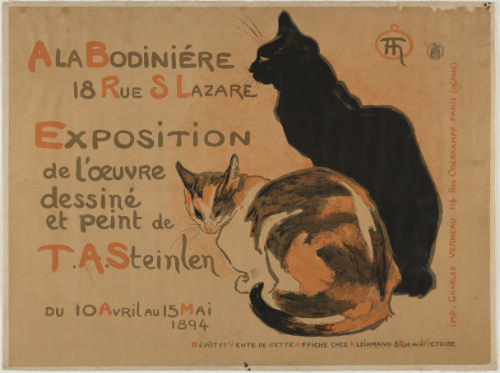 Exposition de l'oeuvre dessiné et peint de T. A. Steinlen