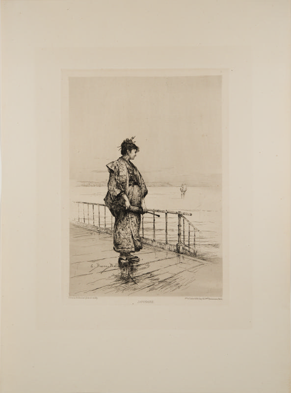 Japonaise from the portfolio L’Eau-Forte en 1877