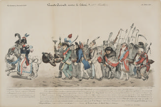 Plates 396 and 297 from the series Grande Croisade contre la Liberté
