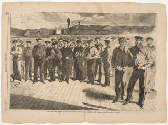 Crew of The United States Steam Sloop "Colorado" from Harper's Weekly, July 13, 1861
