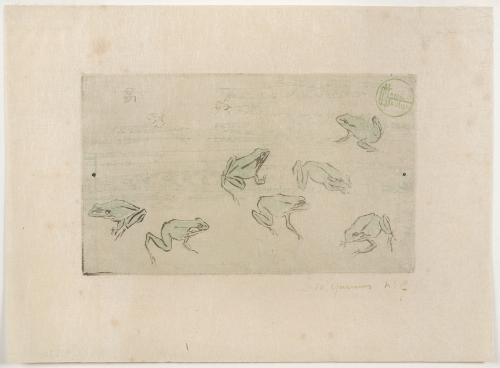 Untitled (Frogs and bees)