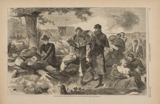 The Surgeon at Work at the Rear During an Engagement from Harper's Weekly, July 12, 1862