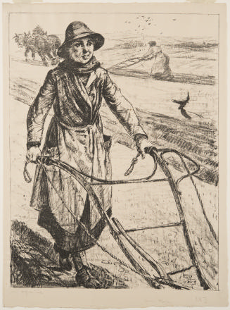 Women's Work:  On the Land - Ploughing